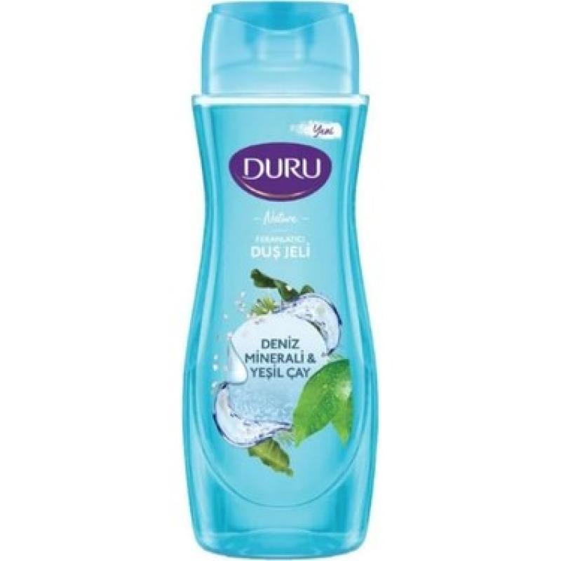 Duru Ferahlatıcı  Duş Jeli 650 ml Deniz Minerali & Yeşil Çay