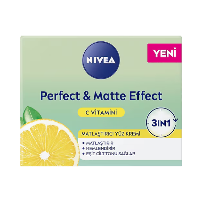 Nivea Perfect & Matte C Vitaminli Yüz Kremi 50 ml