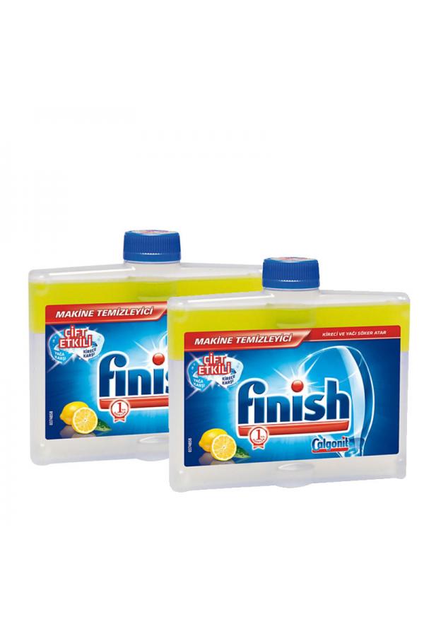 Finish Makine Temizleyici Limon Ferahlığı 2X250 Ml.