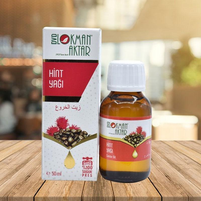 Lokman Aktar Hint Yağı (Soğuk Sıkım) 50 ml